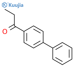 4-Propionylbiphenyl structure