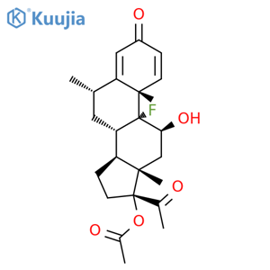 Fluorometholone acetate structure