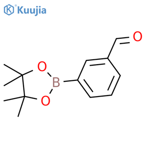 3-Formylphenylboronic Acid Pinacol Ester structure