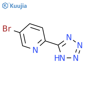 5-Bromo-2-(1H-tetrazol-5-yl)pyridine structure