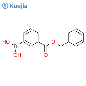 3-Benzyloxycarbonylphenylboronic acid structure