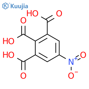 5-Nitro-1,2,3-benzenetricarboxylic acid structure