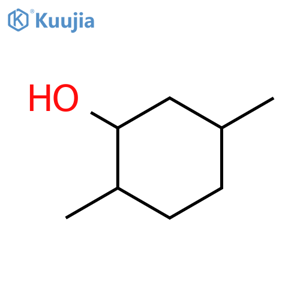 2,5-dimethylcyclohexan-1-ol structure