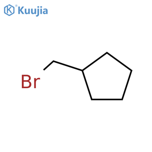 (Bromomethyl)cyclopentane structure