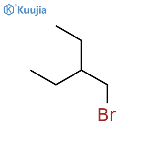 3-(Bromomethyl)pentane structure