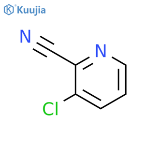 3-chloropyridine-2-carbonitrile structure