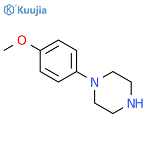 1-(4-Methoxyphenyl)piperazine structure