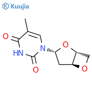 3',5'-Anhydrothymidine structure