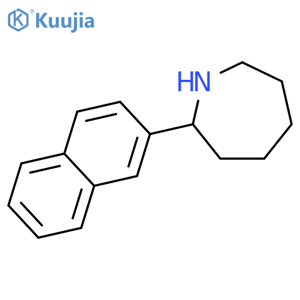 2-(naphthalen-2-yl)azepane structure