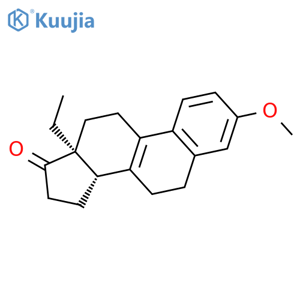 Gona-1,3,5(10),8-tetraen-17-one, 13-ethyl-3-methoxy- structure