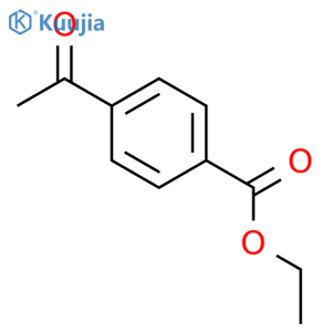 Ethyl 4-acetylbenzoate structure