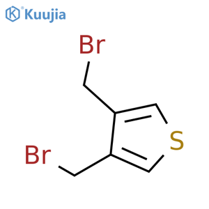 3,4-bis(bromomethyl)thiophene structure