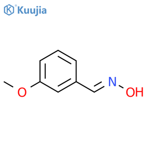 3-Methoxy-benzaldehyde oxime structure