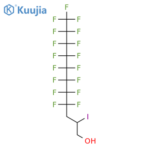 1-Undecanol,4,4,5,5,6,6,7,7,8,8,9,9,10,10,11,11,11-heptadecafluoro-2-iodo- structure