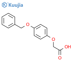 4-(Benzyloxy)phenoxyacetic acid structure