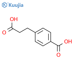 4-(2-carboxyethyl)benzoic acid structure