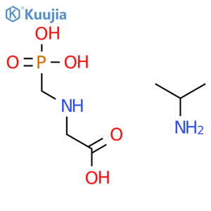 Glyphosate Isopropylamine Salt structure