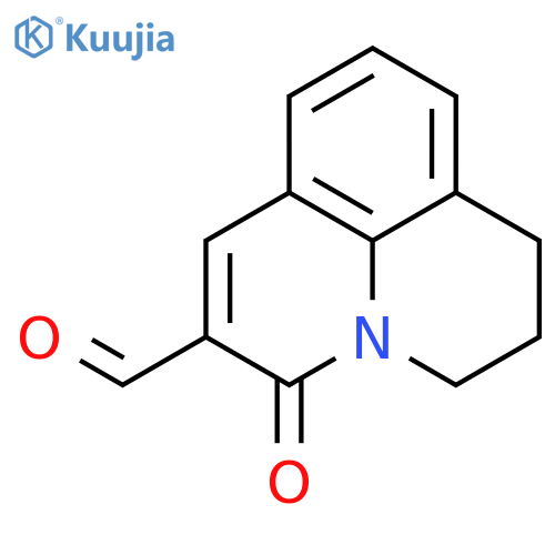 2-oxo-1-azatricyclo7.3.1.0^{5,13}trideca-3,5,7,9(13)-tetraene-3-carbaldehyde structure