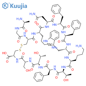 Cyclic somatostatin structure