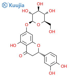 Eriodictyol-7-O-glucoside structure