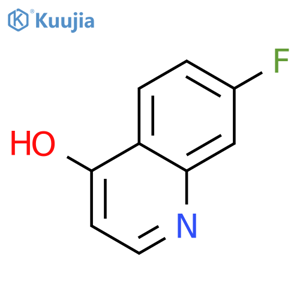 7-Fluoro-4-hydroxyquinoline structure