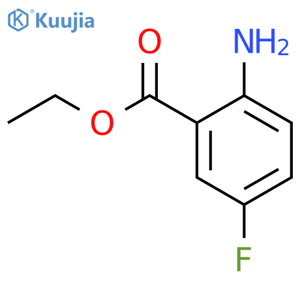 Ethyl 2-amino-5-fluorobenzoate structure