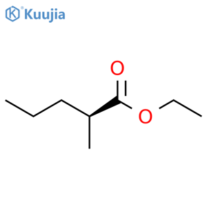 Ethyl 2-methylpentanoate structure