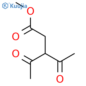 Methyl 3-acetyl-4-oxopentanoate structure