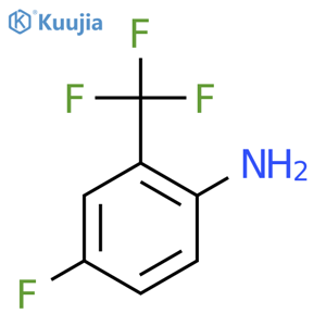 2-Amino-5-fluorobenzotrifluoride structure