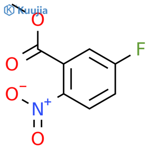 2-Nitro-5-fluorobenzoic Acid, Methyl Ester structure