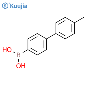 (4'-Methyl-1,1'-biphenyl-4-yl)boronic Acid structure