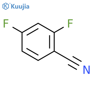 2,4-Difluorobenzonitrile structure