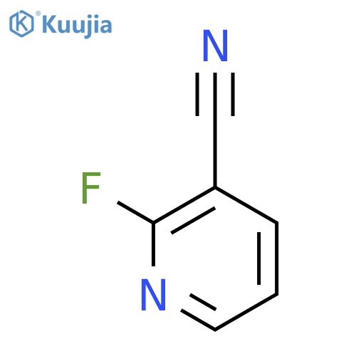 2-fluoropyridine-3-carbonitrile structure