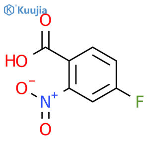 4-Fluoro-2-nitrobenzoic acid structure