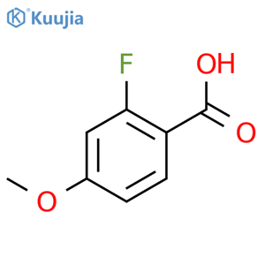 2-Fluoro-4-methoxybenzoic acid structure