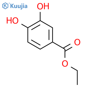 Ethyl 3,4-dihydroxybenzoate structure