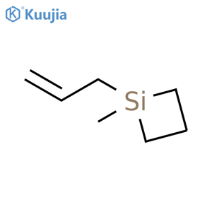 Silacyclobutane, 1-methyl-1-(2-propenyl)- structure