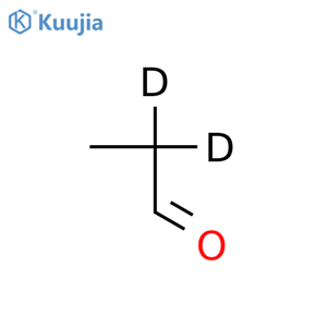 Propionaldehyde-2,2-d2 structure