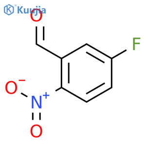 5-Fluoro-2-nitrobenzaldehyde structure