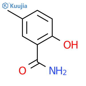 5-Methylsalicylamide structure