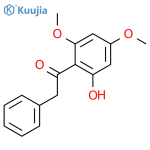 1-(2-Hydroxy-4,6-dimethoxyphenyl)-2-phenylethanone structure