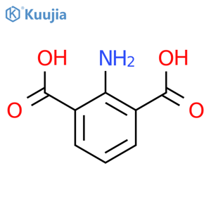 2-aminobenzene-1,3-dicarboxylic acid structure