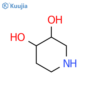 trans-piperidine-3,4-diol structure