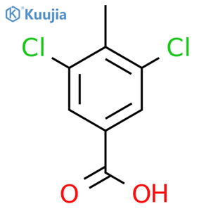 3,5-Dichloro-4-methylbenzoic acid structure