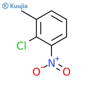 2-Chloro-3-nitrotoluene structure