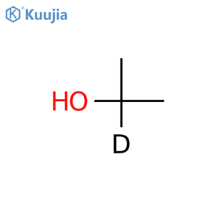 Isopropanol-2-d1 structure