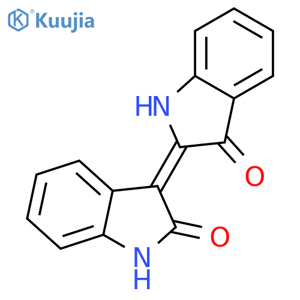 (E)-[2,3'-BIINDOLINYLIDENE]-2',3-DIONE structure