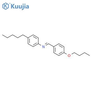 Benzenamine,N-[(4-butoxyphenyl)methylene]-4-pentyl- structure