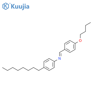 Benzenamine,N-[(4-butoxyphenyl)methylene]-4-octyl- structure