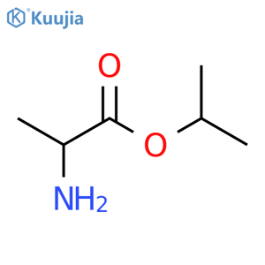 propan-2-yl (2S)-2-aminopropanoate structure